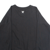 REGATTA X Christian Lacroix Floral Womens Sweatshirt Black Crew Neck UK 14