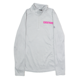 THE NORTH FACE Mural Womens Sweatshirt Grey 1/4 Zip S