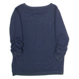 TOM TAILOR Womens Sweatshirt Blue Crew Neck XS