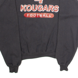 CHAMPION Kougars Football Mens Sweatshirt Grey Crew Neck 90s USA S