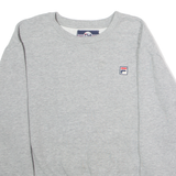 FILA Womens Sweatshirt Grey Crew Neck XL