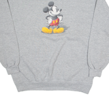 DISNEY Mickey Mouse Mens Sweatshirt Grey Crew Neck 2XL