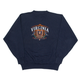 MIDWEST EMBROIDERY Virginia Cavaliers Mens Sweatshirt Blue Crew Neck USA XL