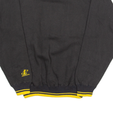 LOGO ATHLETIC Pittsburgh Steelers Mens Sweatshirt Grey Crew Neck USA S
