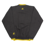LOGO ATHLETIC Pittsburgh Steelers Mens Sweatshirt Grey Crew Neck USA S