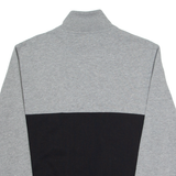 NAUTICA Mens Sweatshirt Black 1/4 Zip M