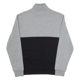 NAUTICA Mens Sweatshirt Black 1/4 Zip M