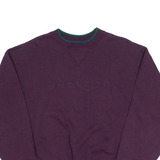 TIME OUT Scecina Womens Sweatshirt Purple Crew Neck USA L