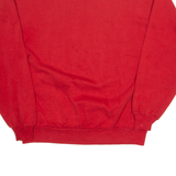 JERZEES Garden Womens Sweatshirt Red Crew Neck L