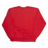 JERZEES Garden Womens Sweatshirt Red Crew Neck L