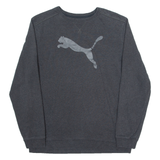 PUMA Mens Sweatshirt Grey Crew Neck M