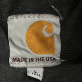 Made In USA Carhartt Tall Jacket - Large Black Cotton