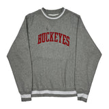 Reverse Weave, Buckeyes Champion College Sweatshirt - Medium Gray Cotton
