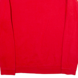 NIKE Mens Sweatshirt Red S