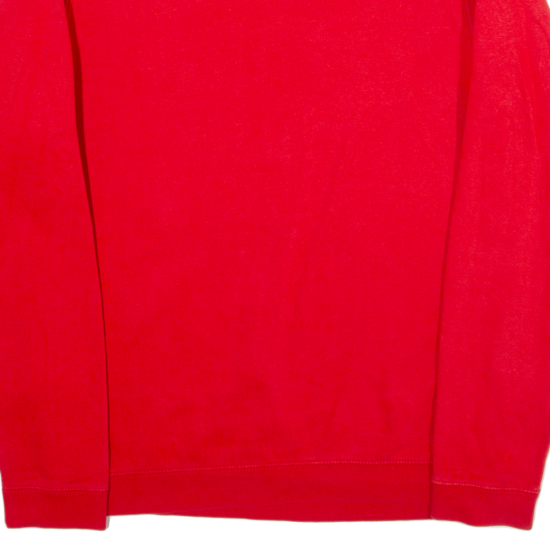 NIKE Mens Sweatshirt Red S