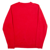 NIKE Mens Sweatshirt Red S
