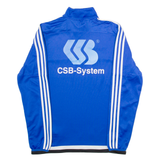 ADIDAS SCD Mens Sweatshirt Blue 1/4 Zip M