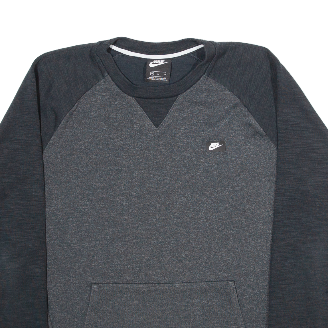 NIKE Mens Sweatshirt Grey M