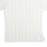 Mens Shirt Cream 90s Striped XL