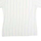 Mens Shirt Cream 90s Striped XL