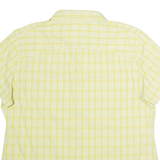 JACK WOLFSKIN Womens Shirt Yellow Check 2XL