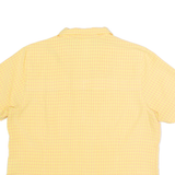 JACK WOLFSKIN Womens Shirt Yellow Check UK 12