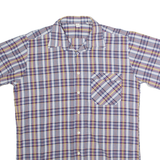 Mens Shirt Grey 90s Plaid M