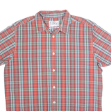 LEVI'S Mens Shirt Red Check L