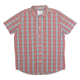 LEVI'S Mens Shirt Red Check L