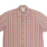 JACK WOLFSKIN Mens Shirt Grey Plaid S