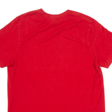 ADIDAS Mens T-Shirt Red L