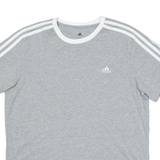 ADIDAS Mens T-Shirt Grey M