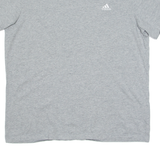 ADIDAS Mens T-Shirt Grey M