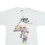 SCREEN STARS Hannibal Mens T-Shirt Grey M