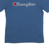 CHAMPION Mens T-Shirt Blue M