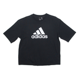 ADIDAS Oversized Womens T-Shirt Black XS
