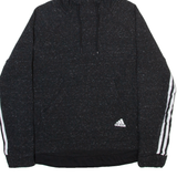 ADIDAS Womens Black Hoodie M