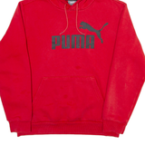 PUMA Mens Red Hoodie S