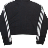 ADIDAS ORIGINALS Womens Black Hoodie UK 10