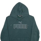 PUMA Womens Green Hoodie S