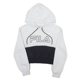 FILA Womens Grey Hoodie XXS