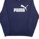 PUMA Mens Blue Hoodie M