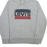 LEVI'S Mens Grey Hoodie S