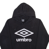 UMBRO Mens Black Hoodie S