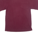 DICKIES Mens T-Shirt Maroon M