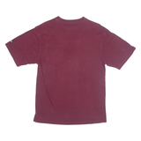 DICKIES Mens T-Shirt Maroon M