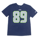NIKE NFL Seattle Seahawks '89 Baldwin Mens T-Shirt Blue USA L