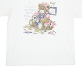 Grandmother Teddy Womens T-Shirt White L