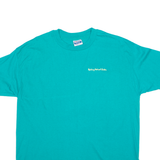 HANES Medical Centre Mens T-Shirt Green XL