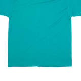 HANES Medical Centre Mens T-Shirt Green XL
